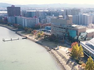 目の前に琵琶湖の絶景が広がる最高のレイクビュー。