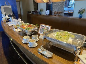 朝食バイキング
