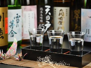 【地酒/一例】秋田県が誇る銘酒の数々を飲み比べてみて下さい♪