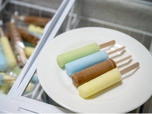 【サービス/無料】ちょっと懐かしいアイスキャンディをご用意しております
