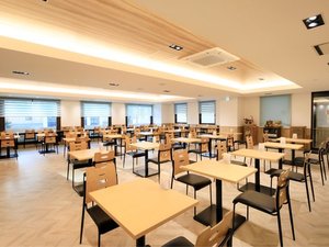 朝食会場
