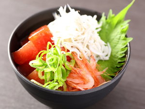 ◆【ご当地メニュー】駿河湾産海の幸の『駿河丼』