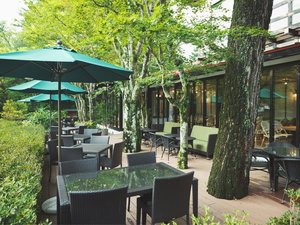 カフェテラスデッキ席