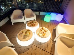 夏季限定のビアガーデン