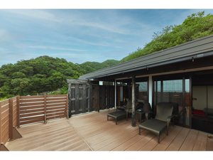 【広々テラスと専用露天付和スイート】「牧水-ぼくすい」
