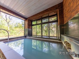 お肌がツルツルになると女性から高評価の泉質【男性大浴場】