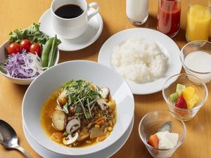 【朝食】ホテル特製スープカレー風セット