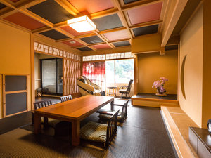 【客室一例】【和×モダン】をテーマに2017年全部屋リニューアル!是非お楽しみください。