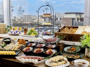 【朝食ビュッフェ】みなとみらいの景色を眺めながら、朝の爽やかなひとときを。