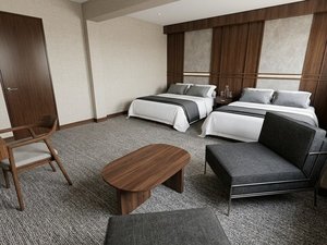 【客室一例】洋室