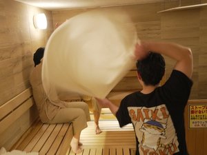 太陽の湯専属熱波師【熱寅】栃木県北初の熱波師。