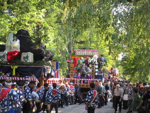 ■角館祭りのやま行事(毎年9月上旬)