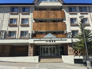 層雲峡商店街側の入り口