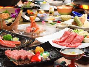 彩冬の極みつき「美食膳」のイメージ 前沢牛などのメイン料理も豪華!