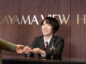 手から手へのおもてなしを大切にしています。