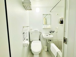 【ユニットバス】スタンダードタイプのツイン・ダブルルームが対象です。