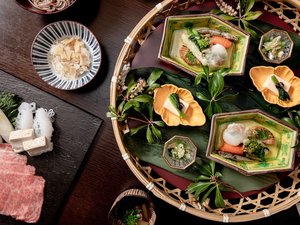 萃の膳<春のお料理>職人が手間暇かけたお食事をお楽しみください