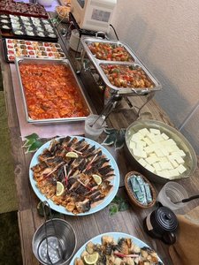 朝食ビュッフェ