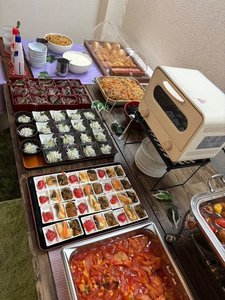 朝食ビュッフェ