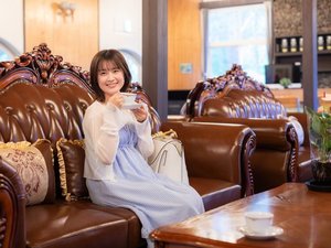 ロビー 歴史の趣を感じさせるロビー。豪華なソファは掛け心地も抜群です◎