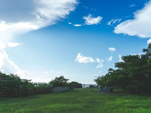 三重城 琉球王国時代から那覇港を守るために築かれ、現在は海を見渡せる景勝地として人気の観光地です。