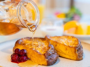 【朝食】 これはプリン!?とろけるフレンチトースト