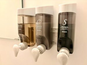 シャンプー・コンディショナー・ボディソープをご用意。