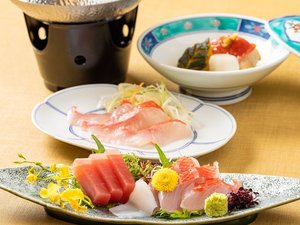 金目づくしプラン(お造り、しゃぶしゃぶ)イメージ