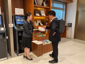 ご不明点は、スタッフが案内いたします。