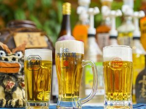 ○朝食ビール