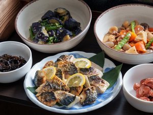 朝食ビュッフェ