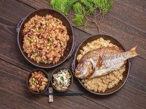 【春夏】春は鯛めし、夏はたこ飯