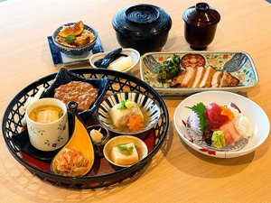 【秋の三景会席】宮城の旬の食材を少しずつ楽しめる、料理長おまかせの少量美味コース