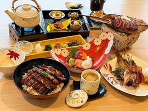【秋の特選会席】高級魚・吉次、和牛朴葉焼き、穴子ひつまぶしなどを味わうグレードアップ会席