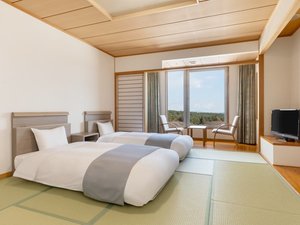 【和室スタンダードツイン】12畳間■禁煙■