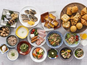 朝食ブッフェ(イメージ)