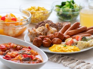 【朝食ブッフェ】