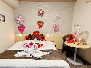 バレンタインなどのイベントも、心躍るお部屋で一味違った楽しみ方を♪