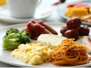 盛付イメージ:和洋無料朝食バイキング