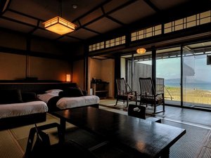 【海景・庭園付】温泉露天風呂付 和室(テラス)