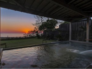 【大浴場】<海側>露天風呂 男女入替制