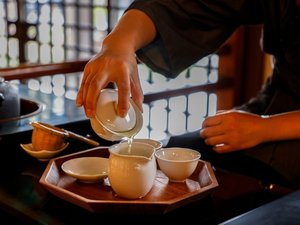 【おもてなし】ご到着後の一服