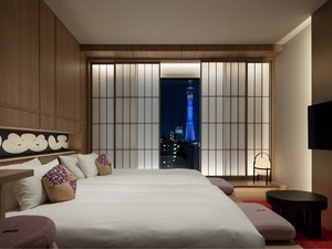 シティビュー寄席ツインルーム(夜景)