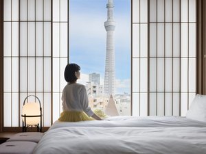 シティビュー寄席ツインルームからの眺望