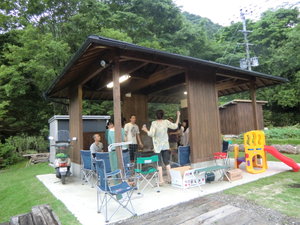 ガーデンハウスでバーベキューパーティー♪