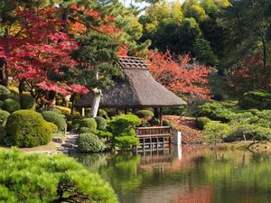 【当館から徒歩約18分】縮景園