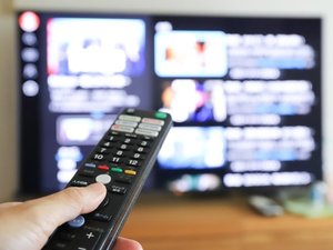 全室40インチ(以上)のスマートTVを採用。動画や映画をお楽しみいただけます。