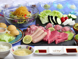 こだわりの和牛鉄板焼き!