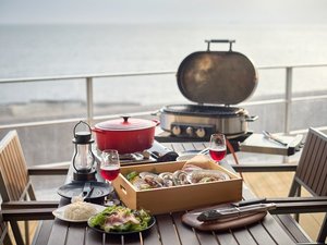 �������̃f�b�L��BBQ
