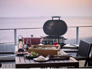 �������̃f�b�L��BBQ